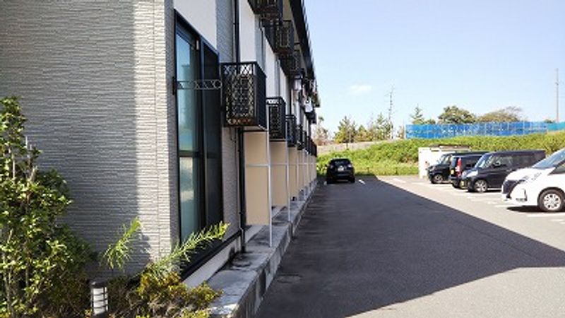 レオパレスソン　ド　メール バルコニー