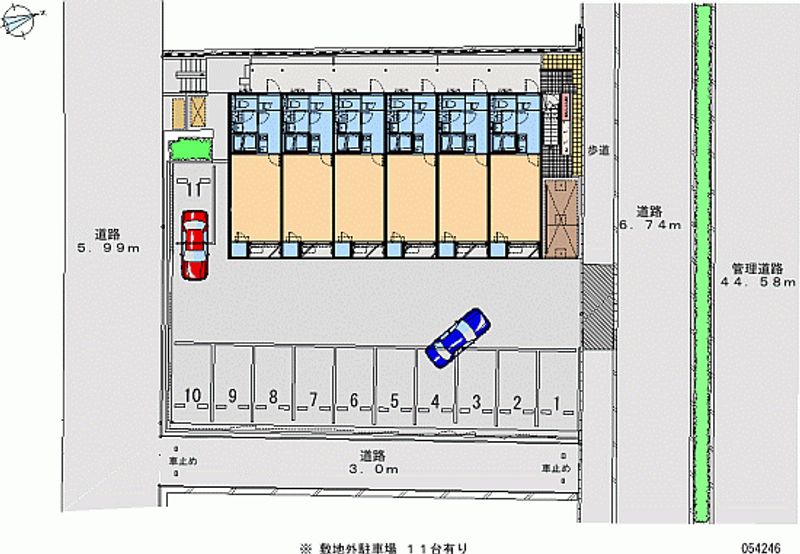 レオネクスト飛鳥Ⅱ 月極駐車場