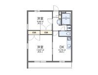 レオパレス城北Ａ 間取り図