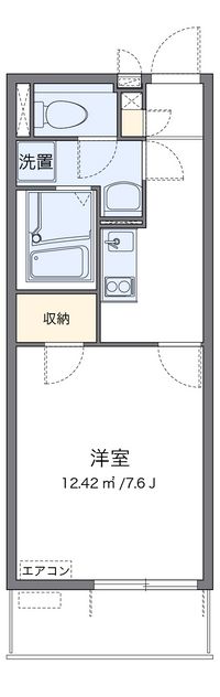 クレイノオケイルＳｅｃｏｎｄ 間取り図