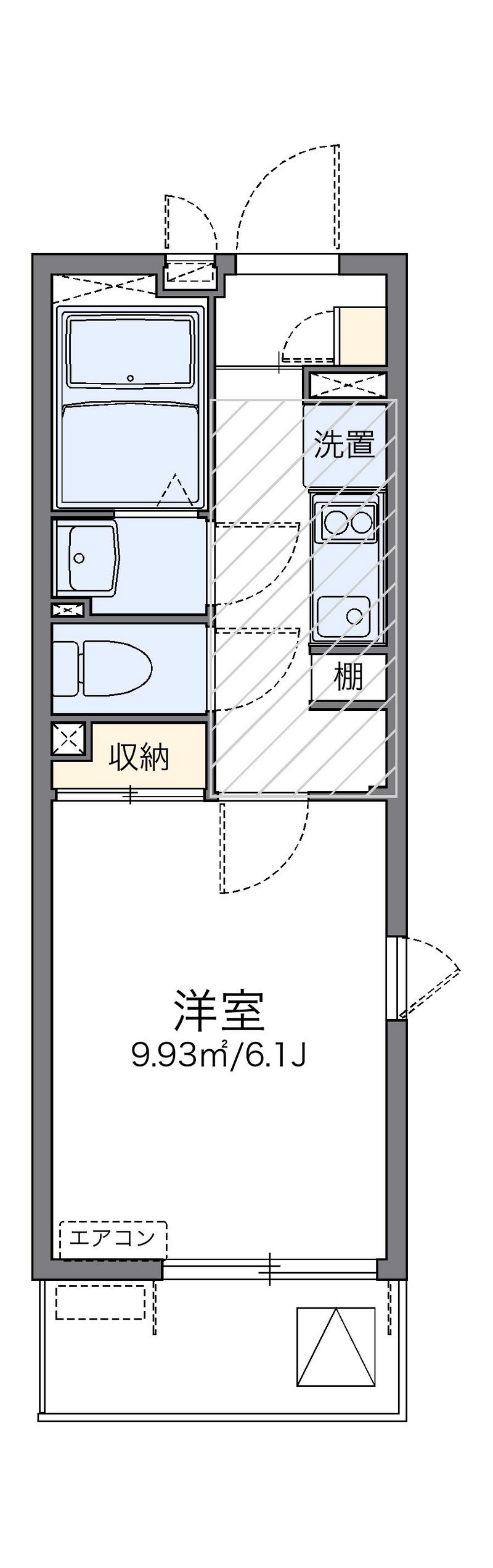 レオネクストアーカイブⅢ 間取図