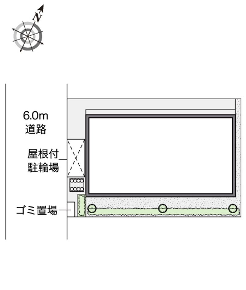 レオネクスト本星崎駅前 配置図