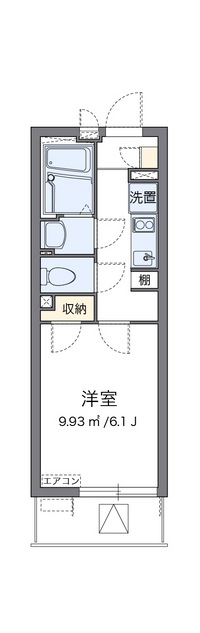 クレイノタツミ 間取り図