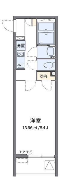 クレイノルナ　ルミエール三郷 間取り図