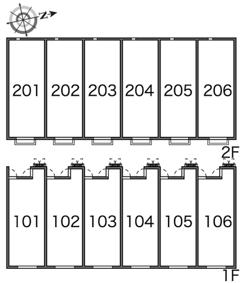 レオネクスト小倉南 間取配置図