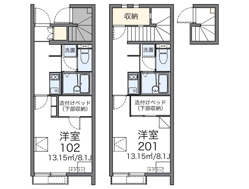 レオネクストまぐのりあ 間取図
