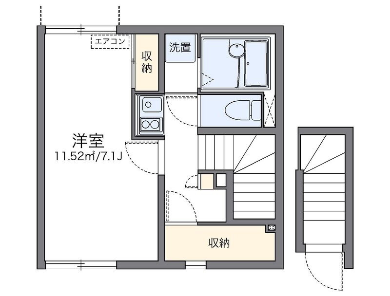 レオネクストパイナス塩上 間取図