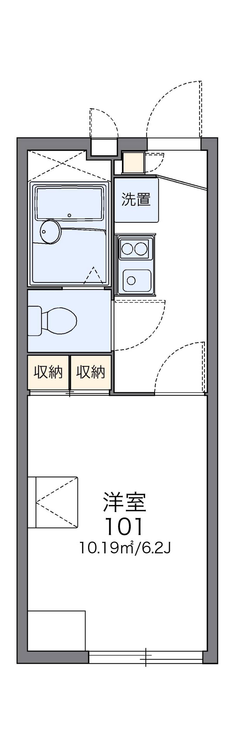 レオパレスＴａｎｎｅｎｂａｕｍ 間取図