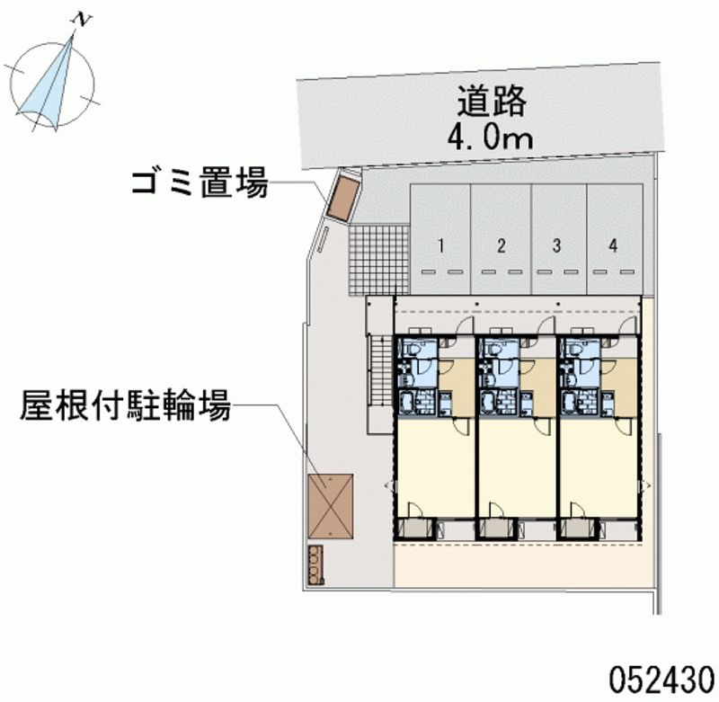 52430 Monthly parking lot