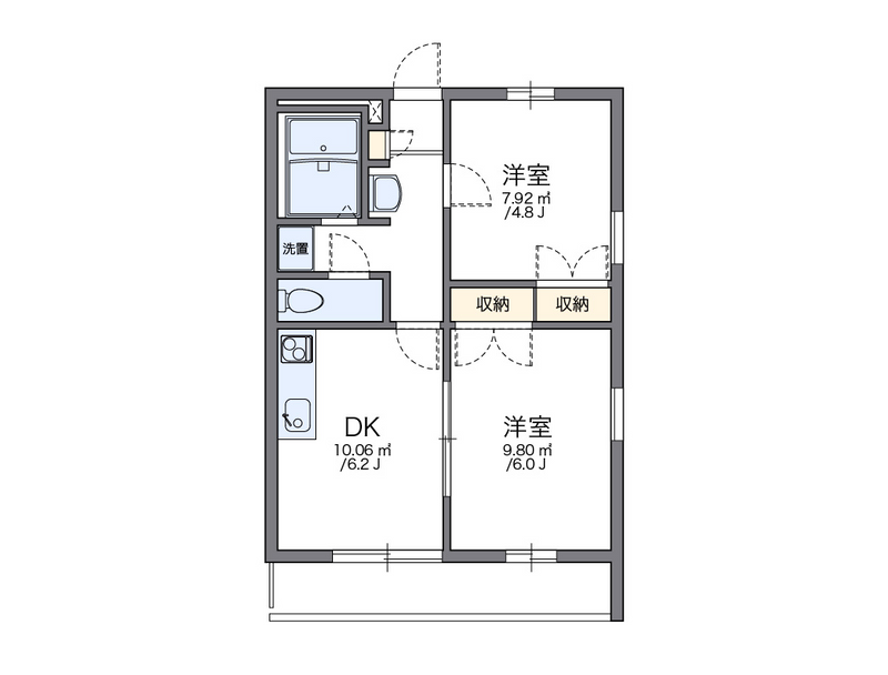 レオパレス嵐山 間取り