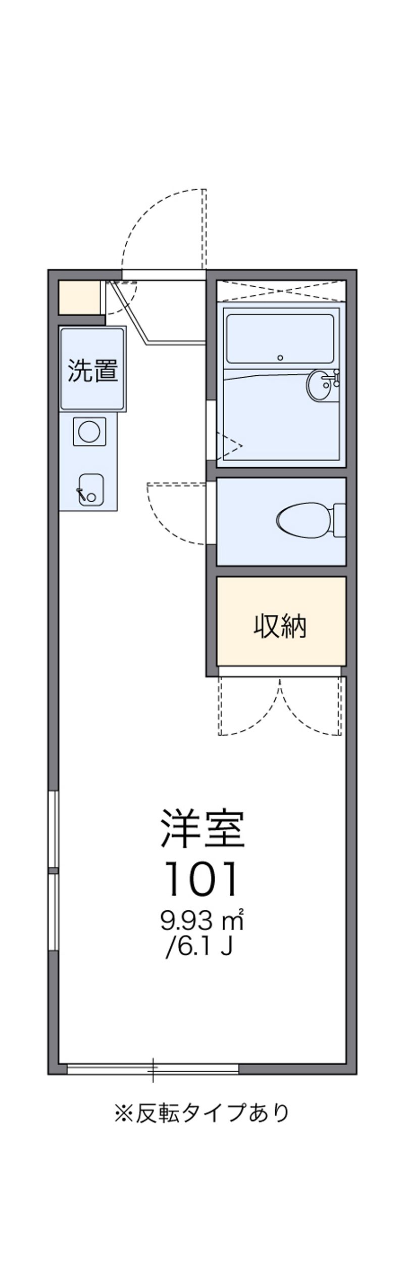 レオパレスＩＴＯ 間取図
