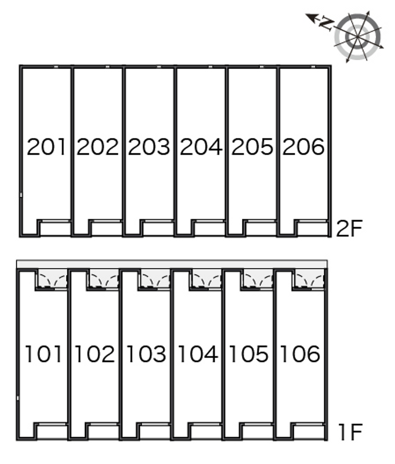 レオネクスト茜 間取り配置図