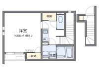 クレイノ城北 間取り図