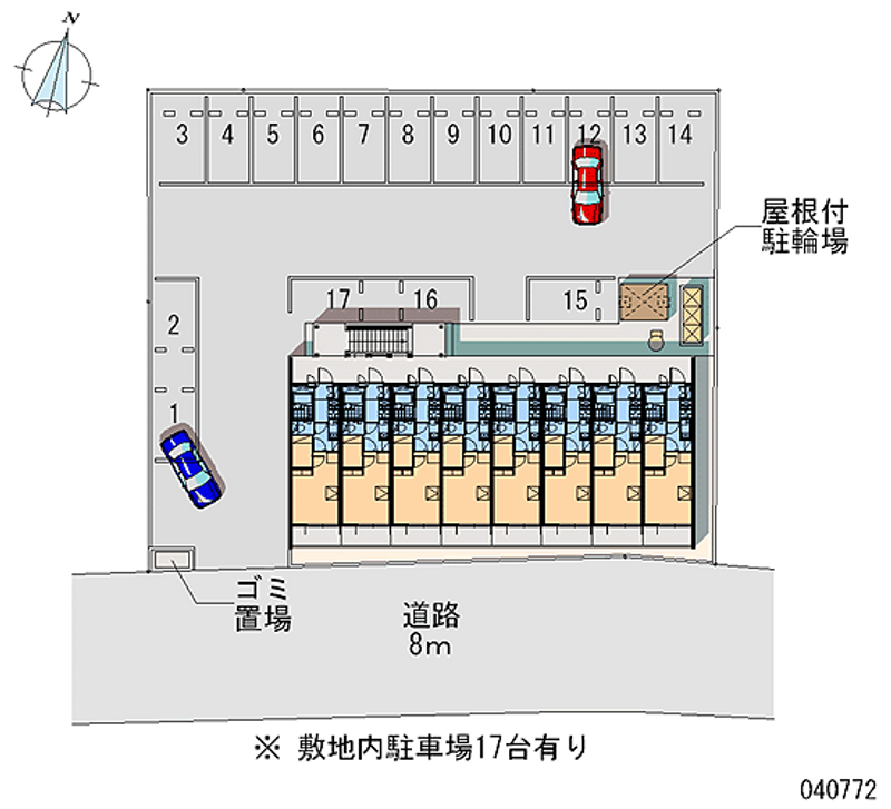 40772月租停車場