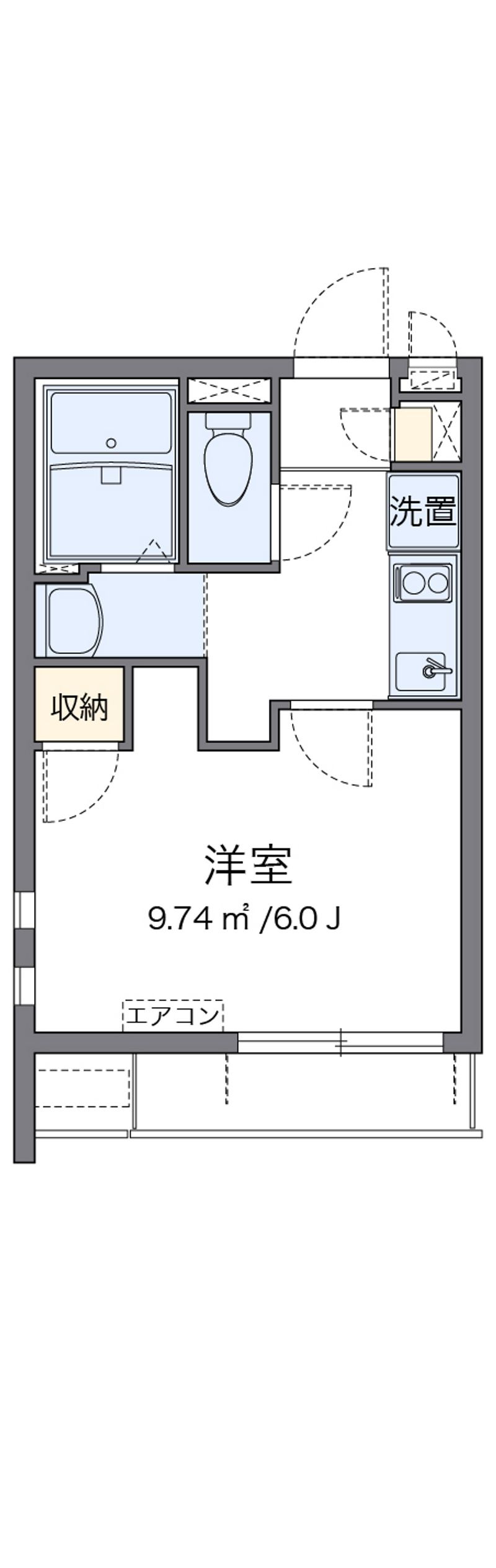 クレイノアークヴィラ 間取図