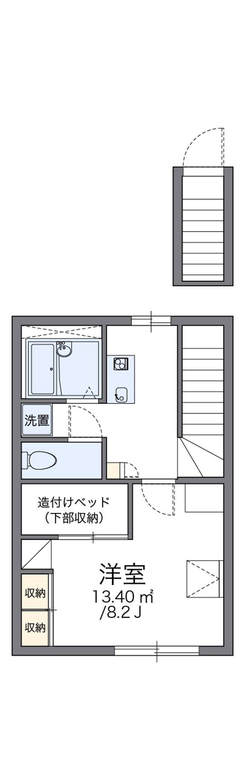 leopalace Hareruya Floor plan