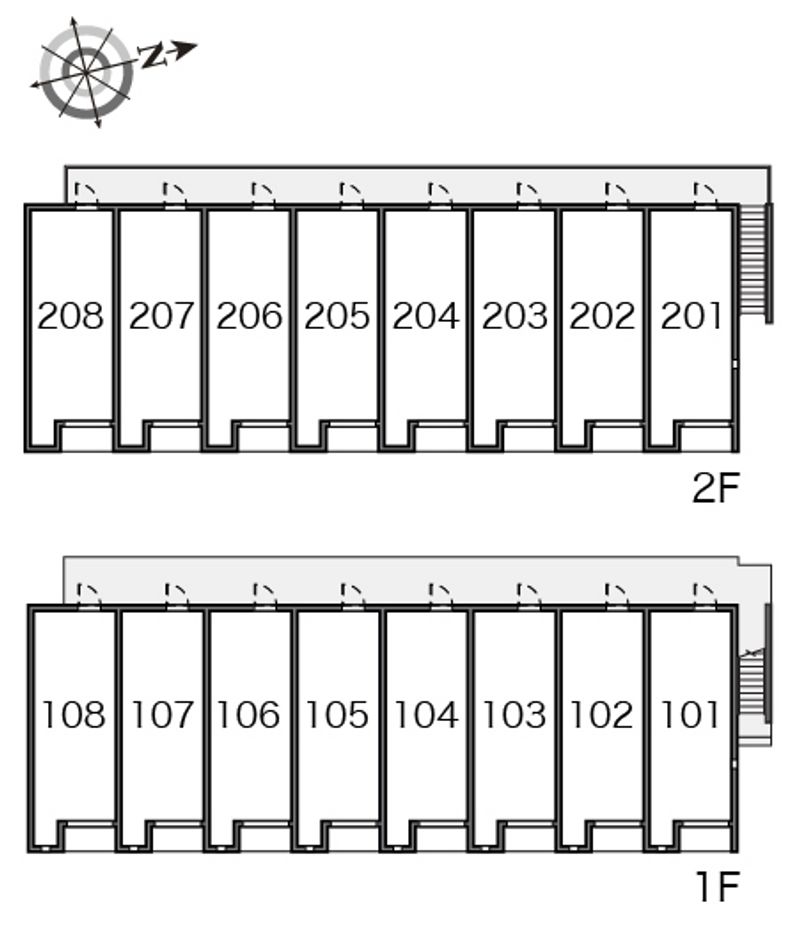 レオネクスト瑠璃 間取配置図