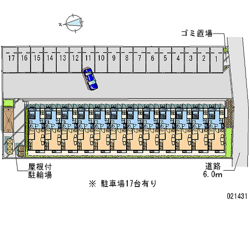 21431 bãi đậu xe hàng tháng