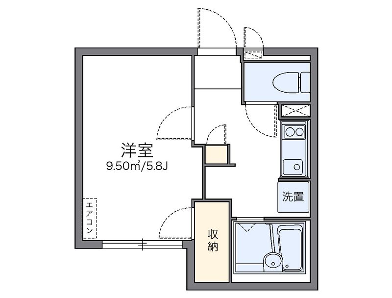 レオネクストグレイス 間取図