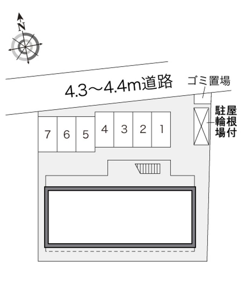 レオパレスフレンズ 配置図