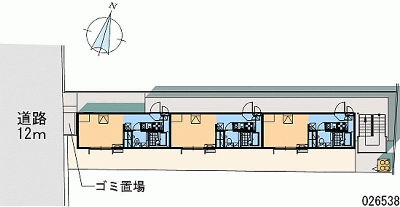 レオパレスポラリス 区画図