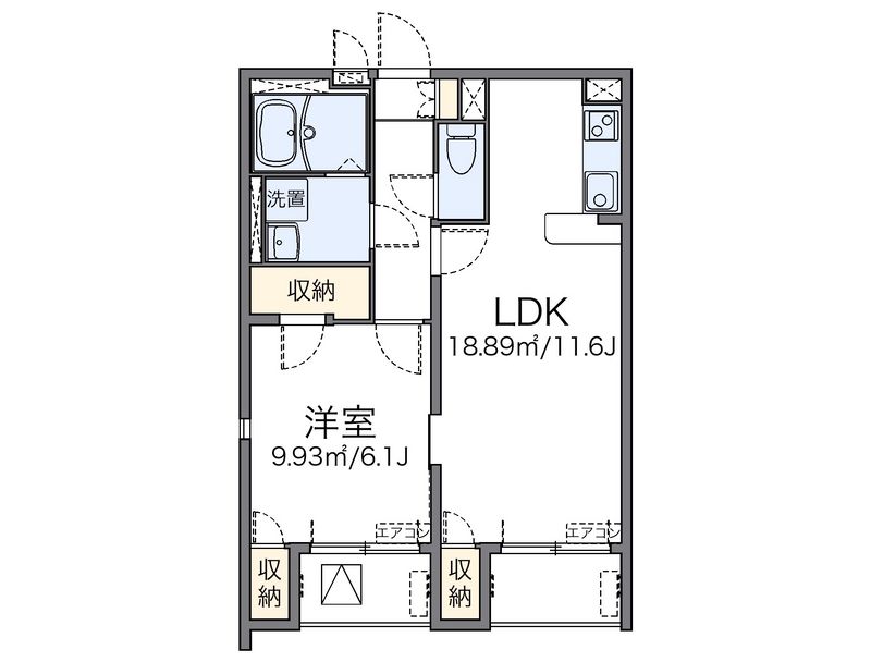 レオネクストクリサンス 間取図