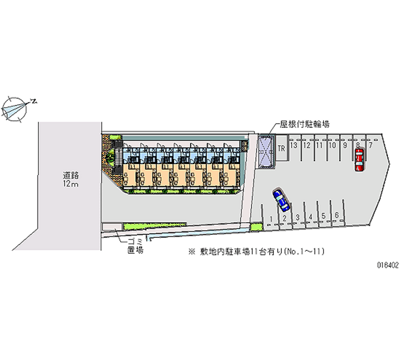 16402 bãi đậu xe hàng tháng