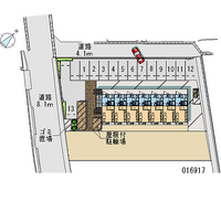 16917 Monthly parking lot