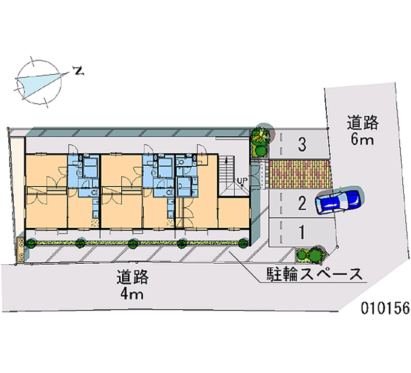 10156 Monthly parking lot