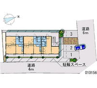 レオパレスＳａｓｈｉｄａ 区画図