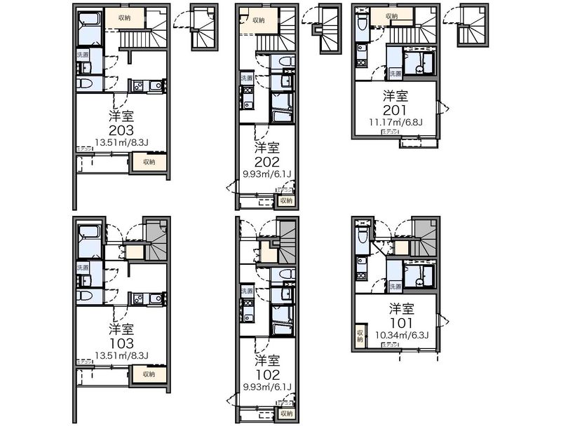 LEONEXT Sakuraen Sơ đồ nhà