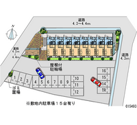 15493 Monthly parking lot