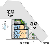 レオパレス北小岩 区画図