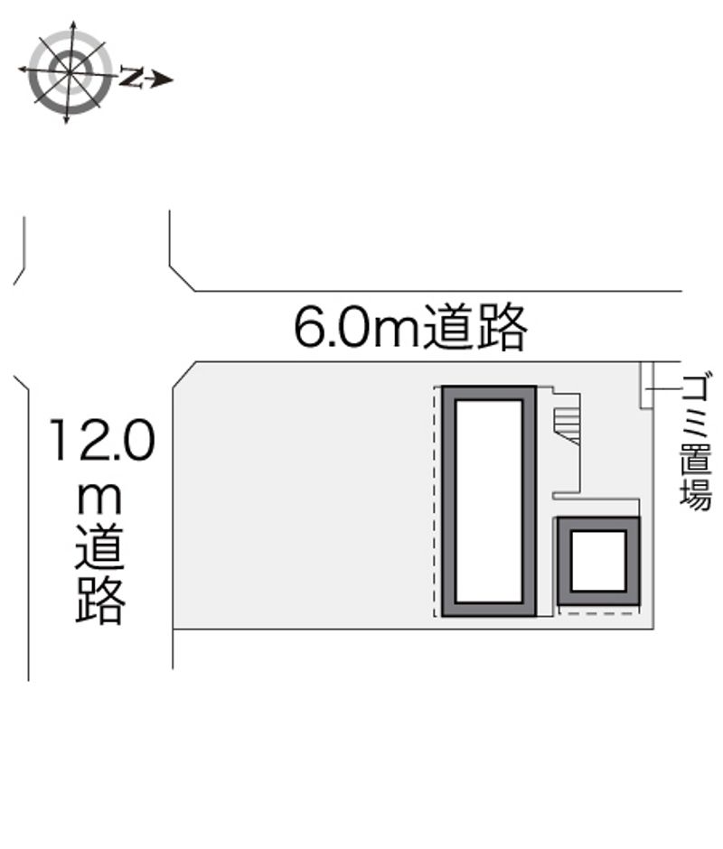 レオパレス輝 配置図