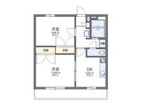 レオパレスＳａｓｈｉｄａ 間取り図