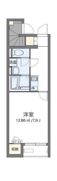 クレイノ西大寺 間取り図