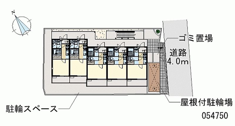 レオネクストアヴリール九条 区画図