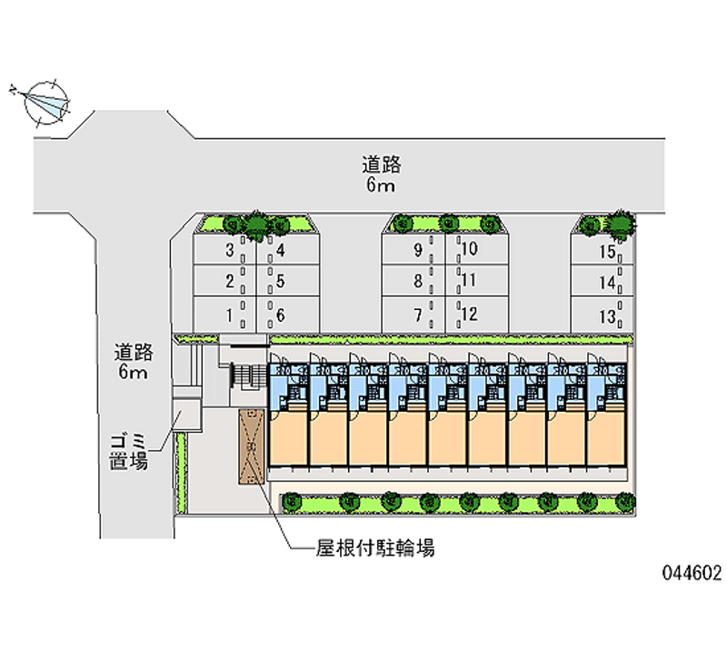 44602 Monthly parking lot