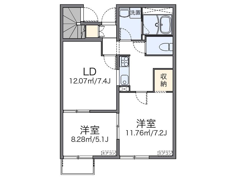 レオネクストエスペランサ 間取図