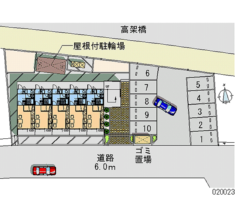 レオパレスアベニュー 月極駐車場