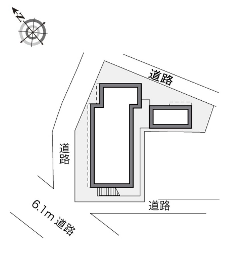 レオパレス平野 配置図