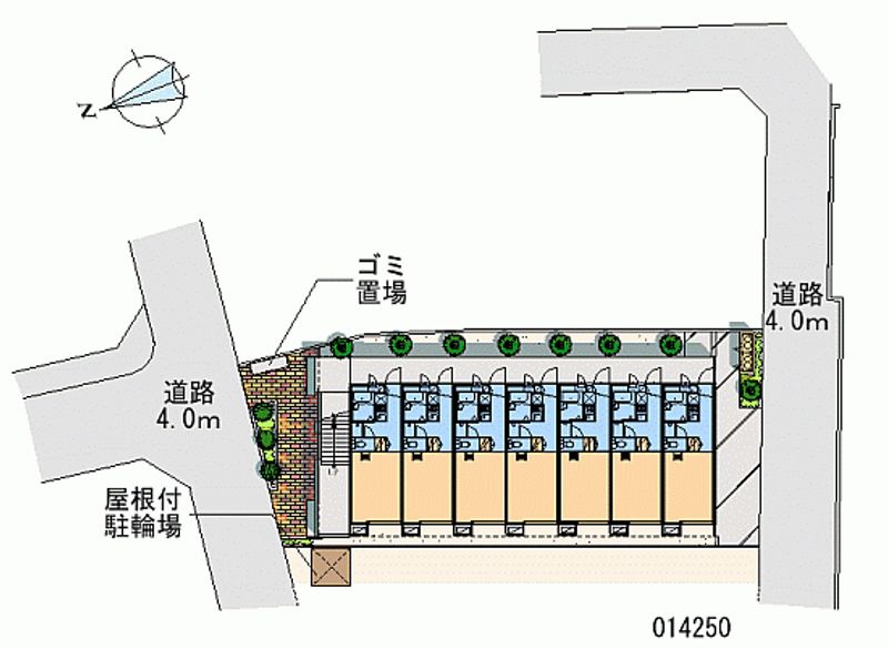 レオパレスあげきゅう 区画図