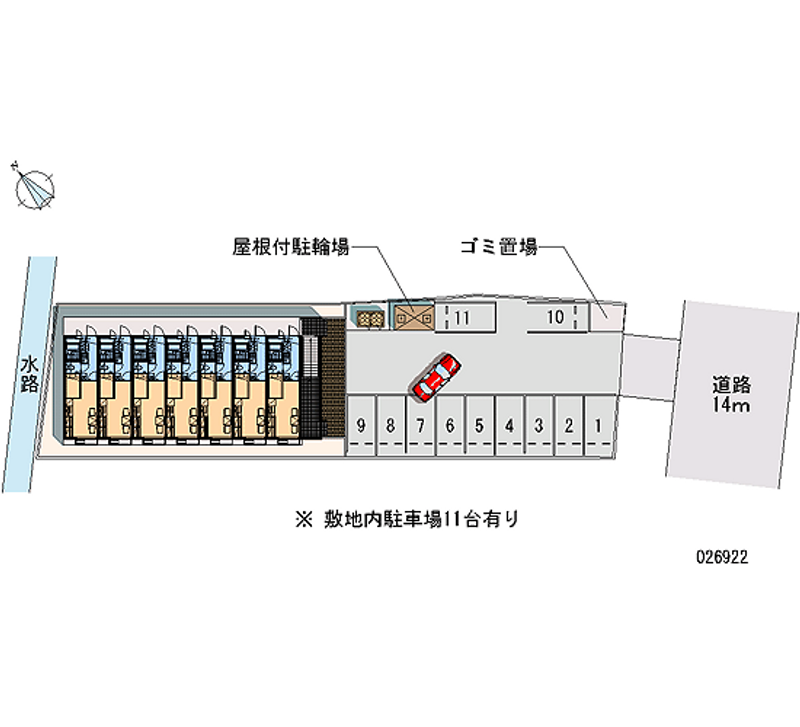 26922月租停车场