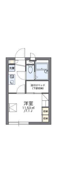 レオパレスＡ＆Ｋ坂下 間取り図