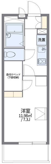 レオパレスＳｅｖｅｎ＆Ｆｉｖｅ 間取り図