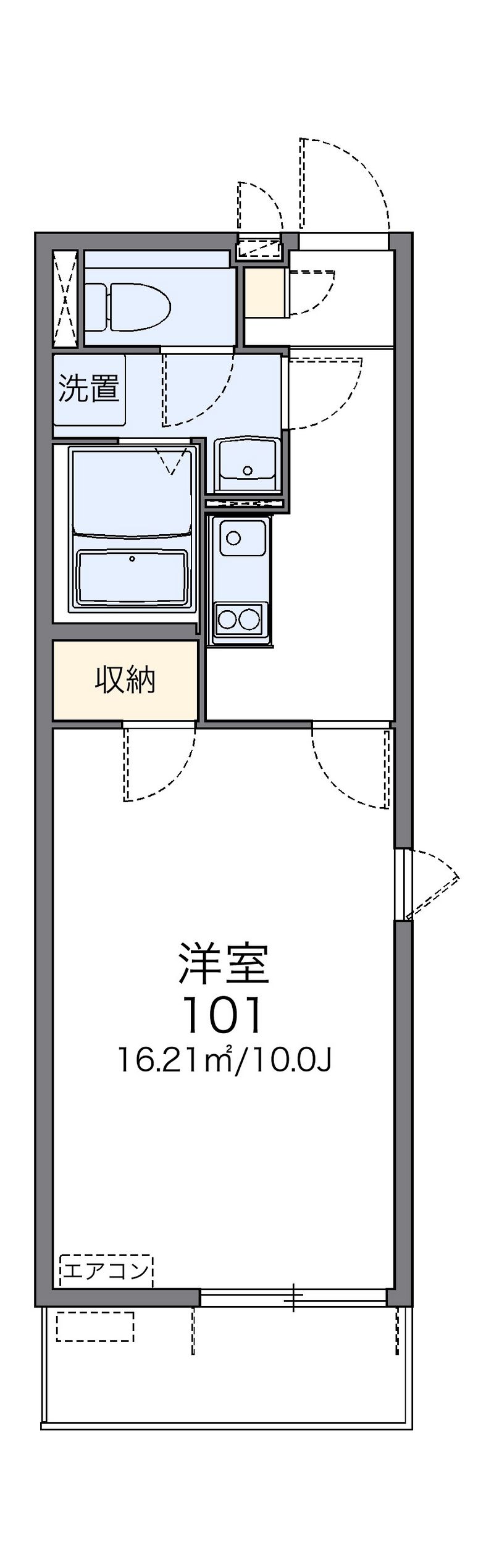 レオネクストＳＡＫＵＲＡ 間取図