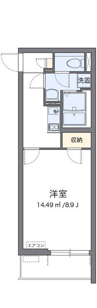 クレイノＥＸＩＶ　Ⅱ 間取り図