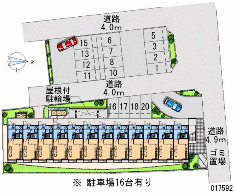 17592月租停車場