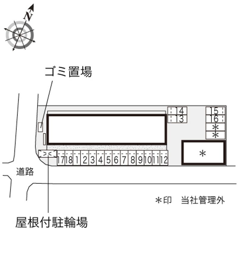 レオパレストビス 共用部分