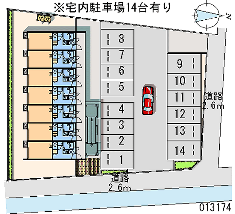 13174月租停車場